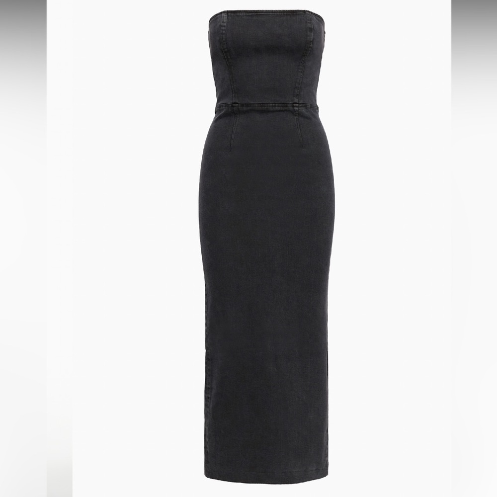 NEW Aritzia 90s Denim Tube Maxi